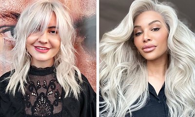Platynowy blond. Najmodniejsze propozycje na grudzień 2022 - shaggy hair, fale i nie tylko!