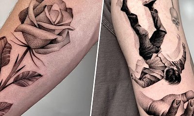 #dotwork, czyli tatuaże wykonane za pomocą... kropki. Oto 15 niesamowitych projektów!