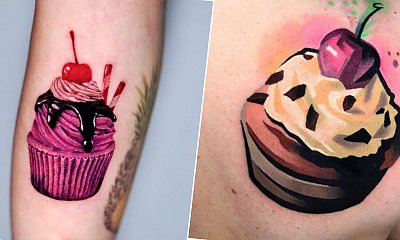 #muffintattoo - tatuaż muffin. Oto słodkie, piękne motywy dla kobiet i mężczyzn! Zobacz najpiękniejsze inspiracje!