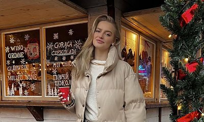 Karolina Pisarek błyszczy w srebrnej mini. Było bardzo blisko wstydliwej wpadki...