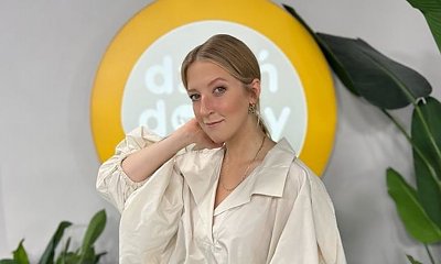 Lara Gessler jak Pippi Langstrumpf! Do twarzy jej z dziecięcą grzywką i warkoczami?