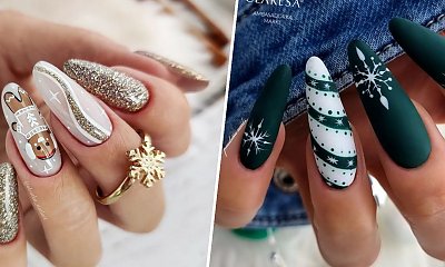 Jakie paznokcie świąteczne w 2022 roku warto zrobić? Przegląd modnych kolorów, wzorów i zdobień!