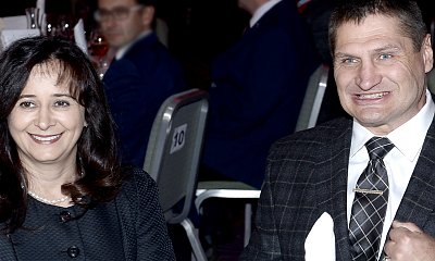 Córka Andrzeja Gołoty to kopia jego żony. Naprawdę można się pomylić, która to mama, a która córka!