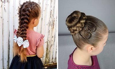 Fryzura dla dziewczynki - 12 pomysłów na to, jak uczesać małą damę