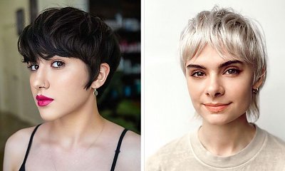 Krótkie fryzury w najświeższych trendach na luty 2023. Bixie, pixie, short bob i nie tylko!
