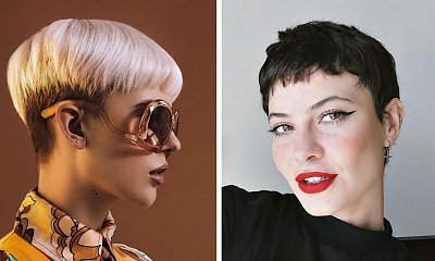 Krótkie fryzury w najświeższych trendach na początek roku 2023. Bixie, short bob i nie tylko!