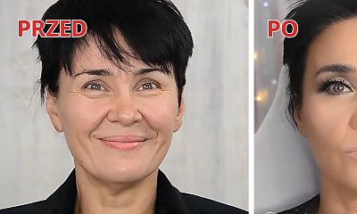 Metamorfoza 50-letniej panny młodej. Odmłodniała o 20 lat!