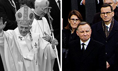 Pogrzeb papieża Benedykta XVI w Watykanie. Papieża emeryta żegnała polska głowa państwa