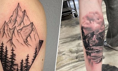 #mountaintattoo - tatuaż z motywem gór. Dobry nie tylko dla miłośników wspinaczki!