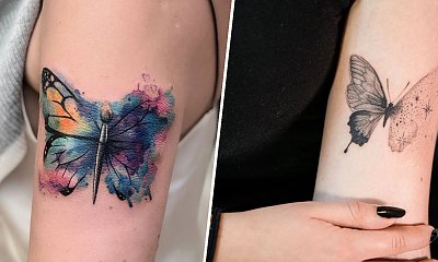 Tatuaż motyl - piękny, delikatny i wyjątkowy! Zobacz najpiękniejsze projekty!