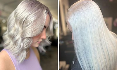 Platynowy blond w trendach na marzec 2023. Long bob, shaggy hair i nie tylko!