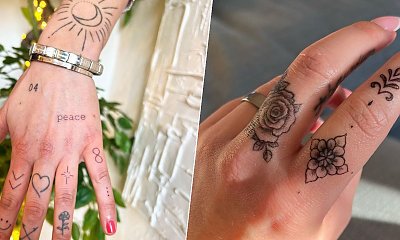 #fingerstattoo - tatuaże na palcach. Zobacz piękne projekty, warte inspiracji!