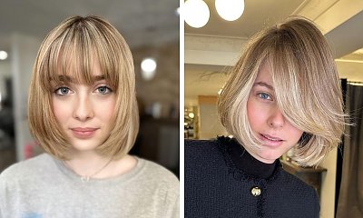 Bob z grzywką - 3 najmodniejsze sposoby modelowania!