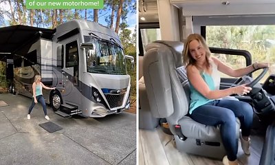 Ta kobieta mieszka w autobusie. Padniecie, gdy zobaczycie jak wygląda w środku. Szok!