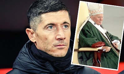 Robert Lewandowski o Janie Pawle II. Niektórzy mogą mieć pretensje, ale piłkarz się nie wstydzi