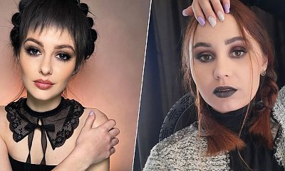 Makijaż w stylu Edgy Glam - inspirowany słynnym serialem Wednesday! Zobacz, jak go wykonać!