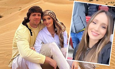 Marina Łuczenko na meczu Polska-Albania zagrzewała do gry Wojtka Szczęsnego! Udana stylizacja?