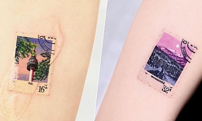 Tatuaż znaczka pocztowego. Niebanalny, piękny i pełen pasji! Zobacz 15 najlepszych pomysłów!