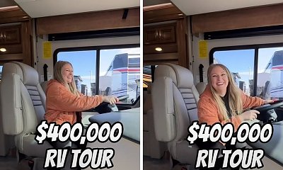 Ten dom na kółkach jest wart 400 000 dolarów. Zobacz, jak wygląda w środku!