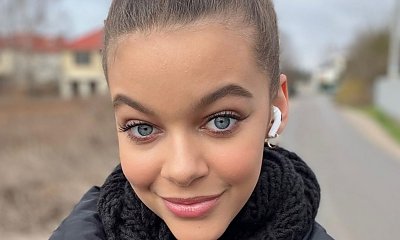 Emilia Dankwa pokazała brzuch i gołe plecy na ściance! Stylizacje 18-latki są coraz odważniejsze...