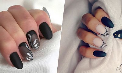 #darknails - ciemne paznokcie. To idealne propozycje nie tylko dla księżniczki mroku!