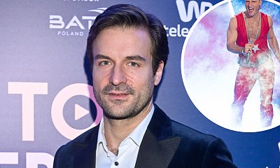 Piotr Stramowski gorący jak nigdy w "Twoja Twarz Brzmi Znajomo"! Wyłysiał i włożył czerwony lateksowy kombinezon!