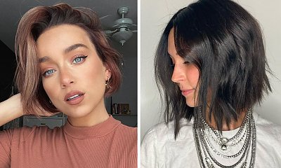 Brown bob - propozycje kultowej fryzury dla brunetek w trendach na wiosnę 2023