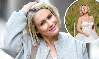 44-letnia Małgorzata Ohme wzięła ślub... ze sobą! W tiulowej sukni ślubnej zapierała dech!