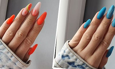Najpiękniejsze paznokcie migdałki - te stylizacje są HITEM!