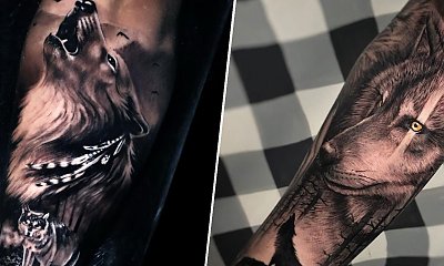 #wolftattoo - tatuaż wilka. To ponadczasowy trend! Zobacz najlepsze inspiracje na 2023 rok!