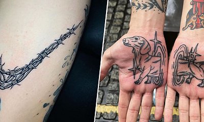 15 tatuaży wstydu. Na niektóre aż przykro się patrzy...