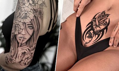 Niesamowite tatuaże kobiece - oto 15 inspiracji na piękny tatuaż!