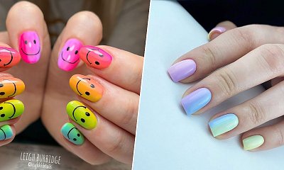 Piękne paznokcie gradient nails - kolorowe, modne i proste w wykonaniu! Oto wspaniałe inspiracje!