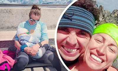 Justyna Kowalczyk zabrała syna w góry! Spełniła obietnicę daną zmarłemu mężowi