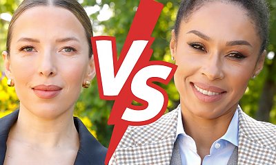 Omenaa Mensah vs Ewa Chodakowska, czyli przepis na... kobiecy garnitur. Która z nich zwyciężyła?