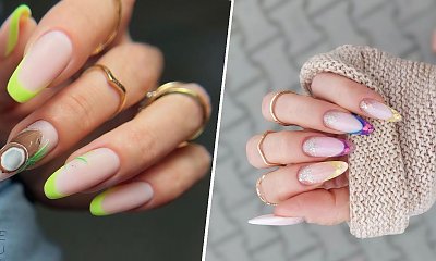 Kolorowy french manicure - paznokcie idealne na lato! Zobacz nasze piękne propozycje!