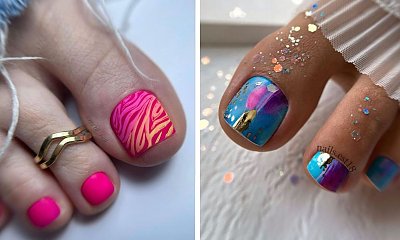 Pedicure w trendach na lato 2023. Zobacz 15 pięknych i ciekawych propozycji