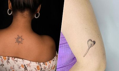 #smalltattoos - małe tatuaże. Oto najpiękniejsze malunki dla minimalistek!