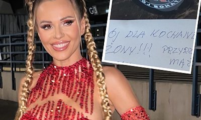 Doda pokazała romantyczny liścik od męża! A to się ludzie zdziwili!