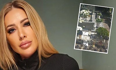 Tak wygląda grób syna Sylwii Peretti miesiąc po pogrzebie