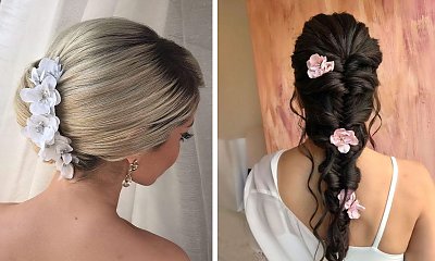 Najpiękniejsze ozdoby do fryzur ślubnych — opaski, spinki, gałązki i inne modne propozycje