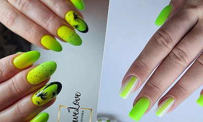 Paznokcie limonkowe - to piękny kolor, idealny na sierpień 2023! Zobacz 15 pięknych przykładów!