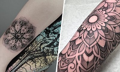 Tatuaże mandala - piękne i reprezentatywne. Zobacz najlepsze propozycje!