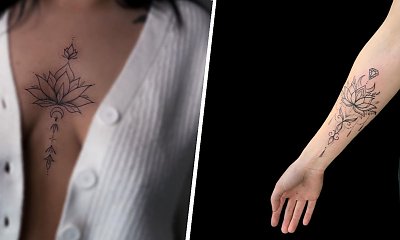 Tatuaż kwiatu lotosu. Piękny i wyjątkowy! Oto kilkanaście wspaniałych inspiracji na 2023 rok