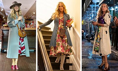15 odmładzających stylizacji w stylu Carrie Bradshaw dla kobiet po 50 roku życia. Trendy na jesień 2023