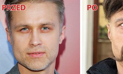 Maciej Zakościelny, jakiego nie znacie - z wąsem i... zezem! Jego metamorfoza wymiata