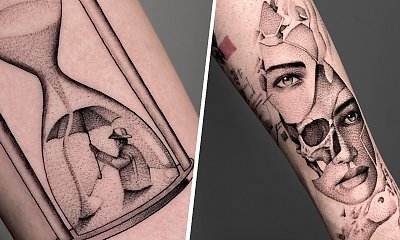 #dotworktattoo - tatuaż kropkowany. Piękny i wyjątkowy! 15 najlepszych malunków