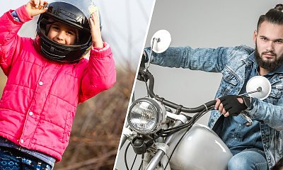 "Wnusia ma 8 lat i chce jeździć z tatą na motorze, a on jej pozwala. Skrajna nieodpowiedzialność!"