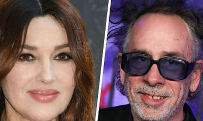 Piękna i ekscentryk? Monika Belucci w objęciach Tima Burtona! Nie szczędzili sobie czułości