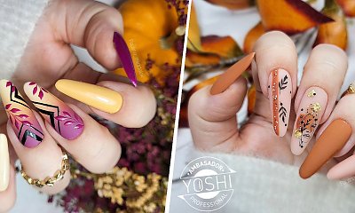 Najpiękniejsze paznokcie na jesień 2023! 15 modnych stylizacji na przełom października i listopada!